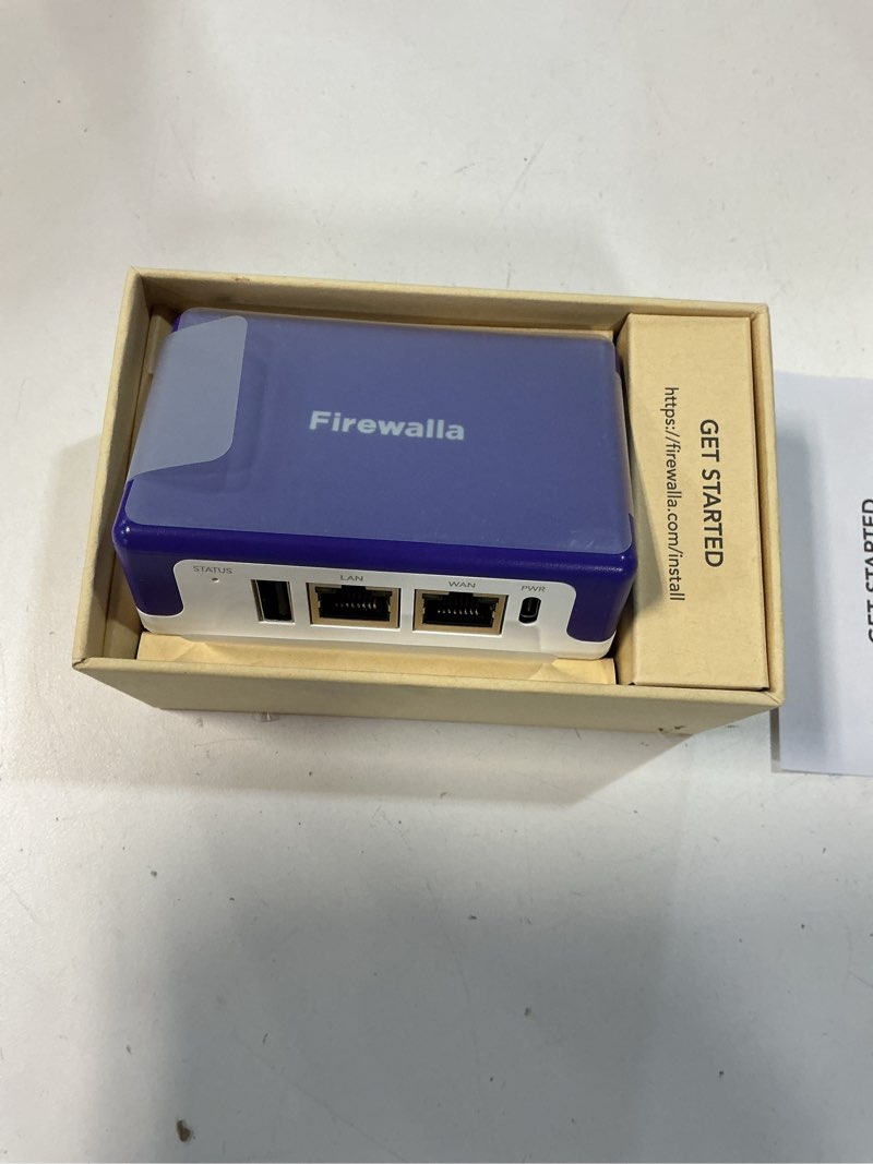 Condition photo showing New/Like New for Firewalla: Cyber Security Firewall for Home & Business, Protect Network from Malware and Hacking | Smart Parental Control | Block Ads | VPN Server and Client | No Monthly Fee (Purple SE)