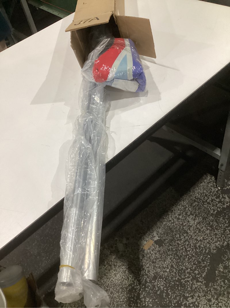 Condition photo showing Good Condition for (similar to stock photots, wording unknown)daycare now enrolling - windless swooper flag kit feather banner sign set bb-h