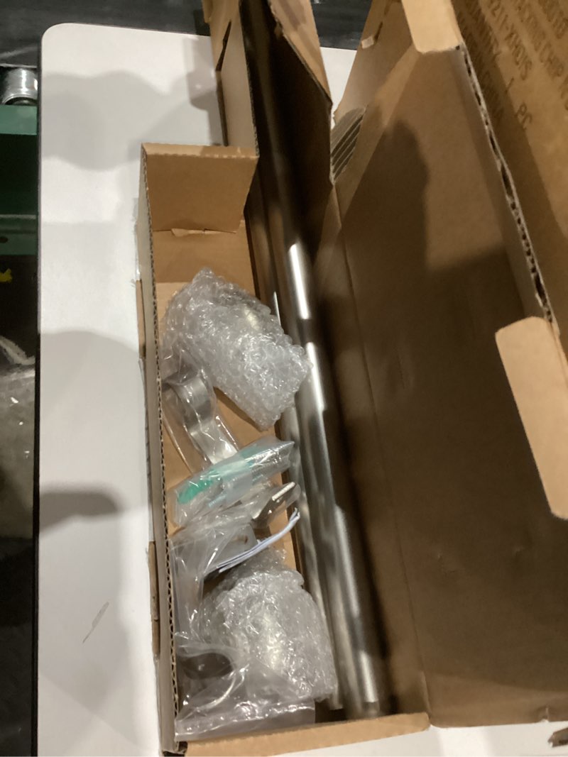 Condition photo showing Good Condition for Ivilon Drapery Window Curtain Rod - Knob Design, 1 Inch Rod, 28 to 48 Inch. Satin Nickel 28" to 48" Satin Nickel