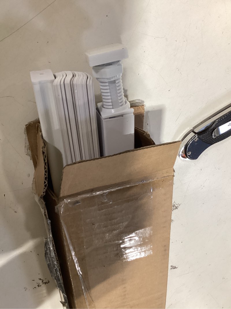 Condition photo showing Good Condition for lazblinds no tools no drill 1" vinyl mini blinds, cordless blinds for windows, light filtering horizontal window blinds & shades, 32" w x 48" h, white cordless-white 32" w x 48" h