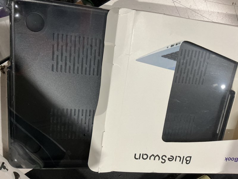 Condition photo showing Good Condition for blueswan anti-cracking hard shell case compatible with macbook pro 14-inch m5 2026 2025-2021 release m4 m3 m2 m1 pro/max chip, anti-fingerprint soft tpu bumper, frosted black