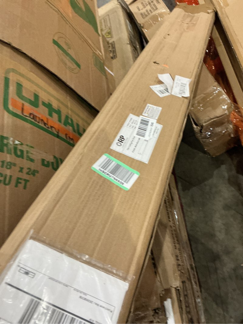 Condition photo showing As Is for rp lighting + fans 72" ceiling fan downrod for 15' ceilings - matte black matte black 72 inch