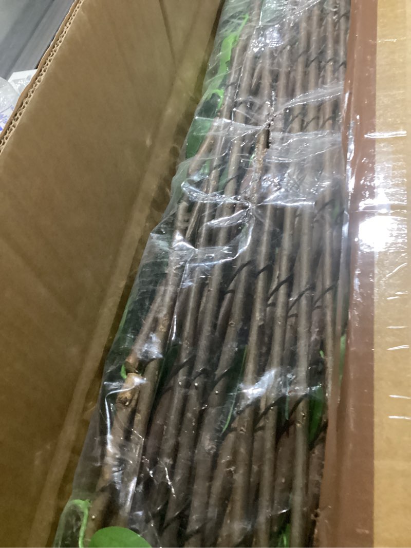 Condition photo showing Good Condition for 4ft 4-pack artificial reed grass 48" tall, realistic faux pampas grass, uv resistant indoor outdoor fake plants for home office patio decor, housewarming gift