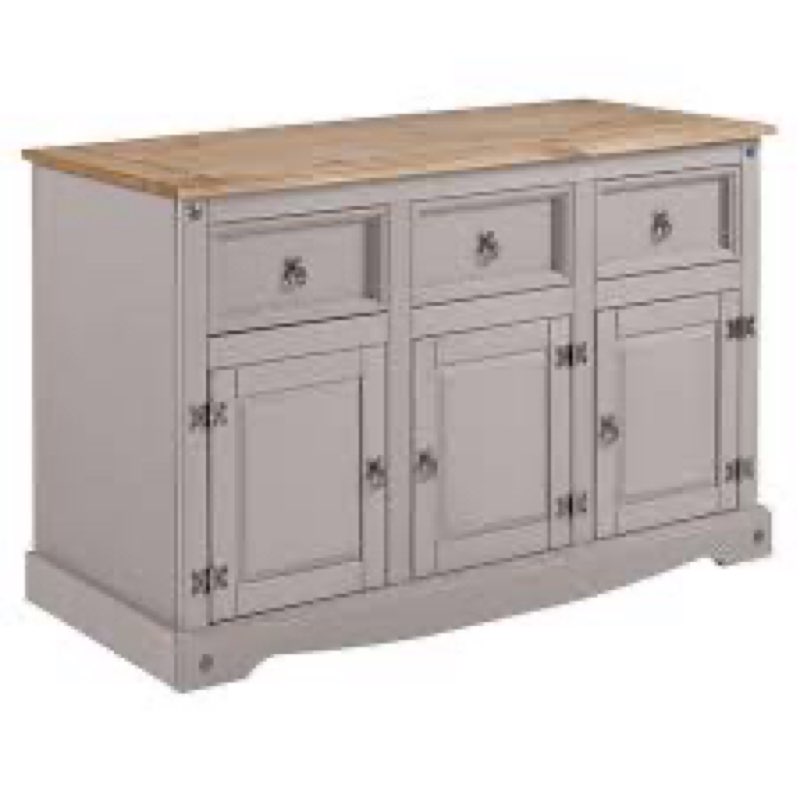 os home and office furniture model cor388 cottage series wood buffet sideboard in corona 
