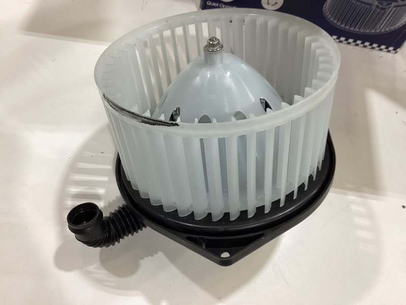 Condition photo showing As Is for ac blower motor fan replacement fits for 2012-2021 nissan nv1500 nv2500 nv3500, 2017-2021 nissan titan, 2016-2021 nissan titan xd- hvac heater blower motor assembly, replace 700314
