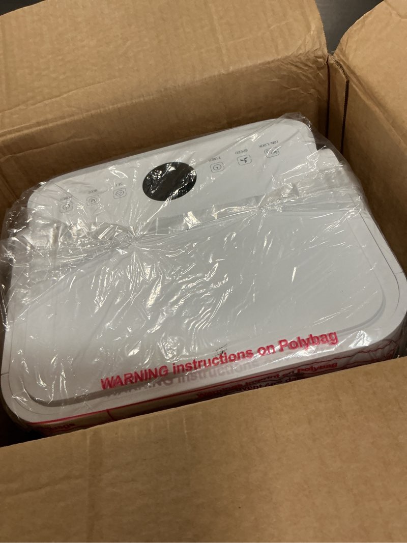Condition photo showing Good Condition for newbulig 30pints dehumidifier with drain hose, 2,000 sq.ft dehumidifier for basement, 0.53 gallon tank, low 38db, smart humidity ring, ideal whole house humidity remover for home, bedroom & bathroom white 30 pints