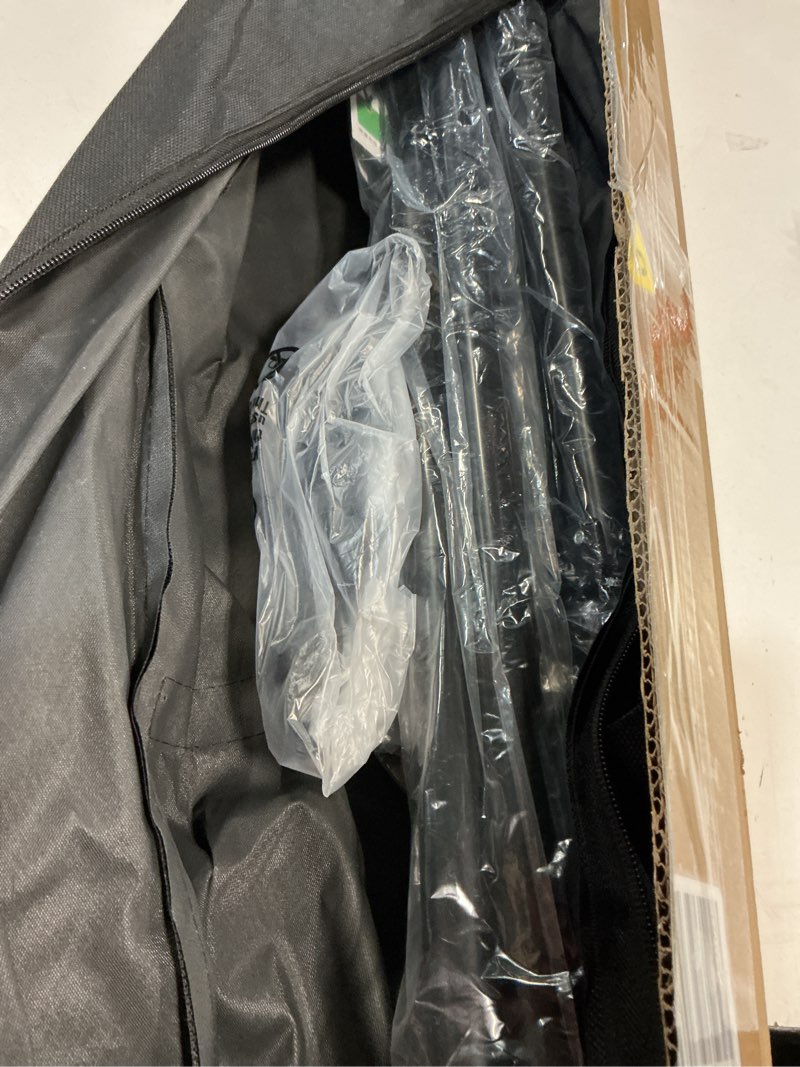 Condition photo showing Good Condition for Hemmotop 7x5ft (HxW) T-Shape Photo Backdrop Stand, Portable Green Screen Stand Only with 5 Clip Clamps and Carry Bag, Adjustable Background Support Kit for Birthday, Baby Shower, Parties, Photoshoots