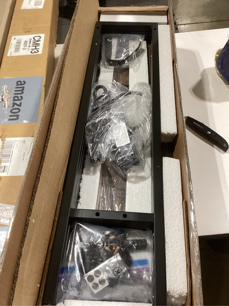 SUPERJARE 102.4 Inch Sofa Table with Power Outlets and USB-C Port, 5.9 Inch Narrow Console Tables, E