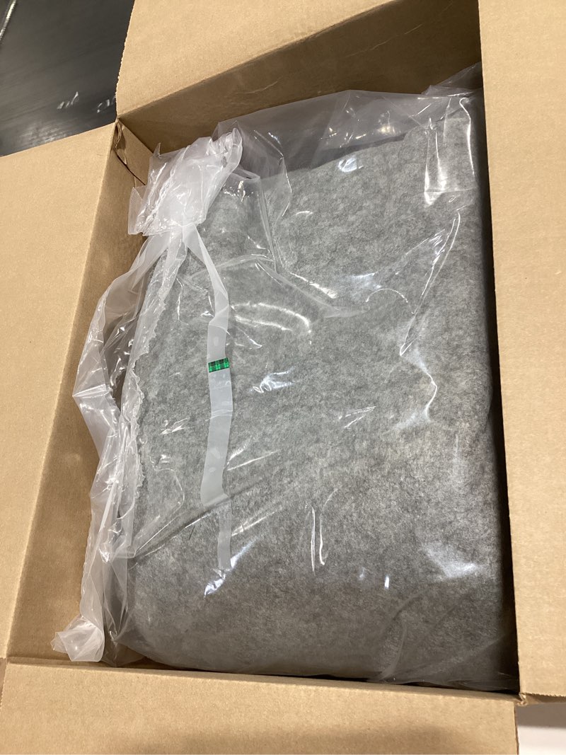 Condition photo showing Good Condition for non-slip rug pads 9 x 12 ft, 100% waterproof extra large area rugs non skid rug pad for all floors and finishes durable hardwood floor protective felt keeps rugs in place, safe and secure 9' x 12' (rectangular) 1/8" thick
