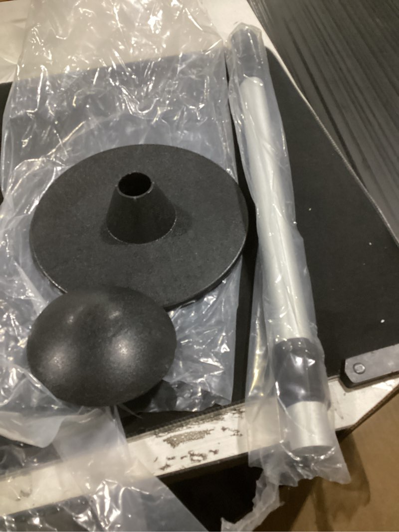Condition photo showing Good Condition for boat cover support pole system - telescoping aluminum pole accessories with 3-stage adjustable height of 23"~57" for pontoon bass fishing barge bimini tops, set of 1 sliver pole