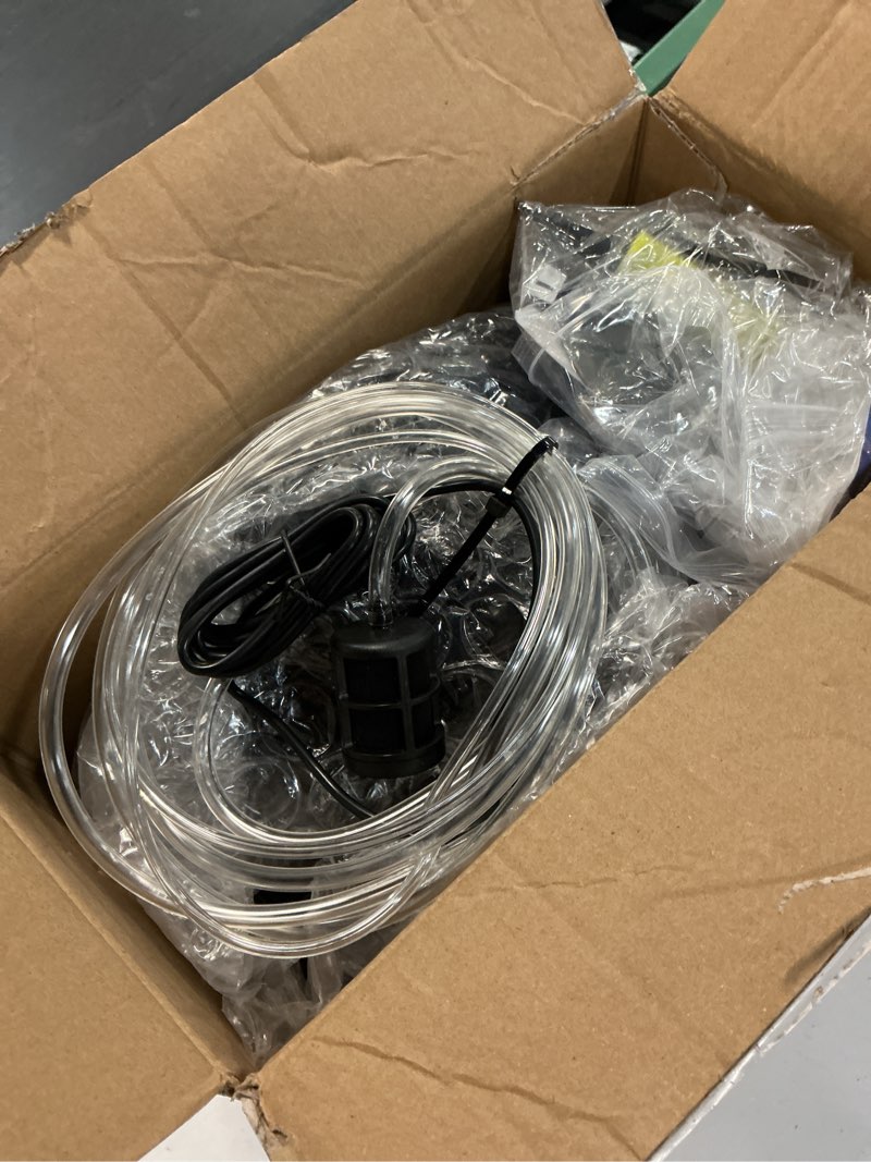 Condition photo showing Good Condition for aurathea 12” wall misting fan with remote, built-in pump no faucet needed, 3 speed & 3 mist modes, b