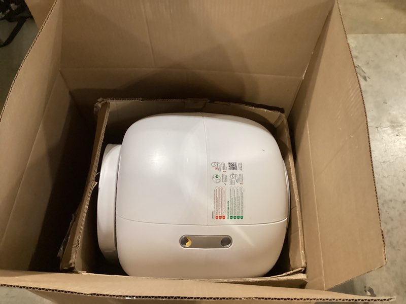 Condition photo showing Good Condition for petcove self cleaning automatic litter box for multi cat - xl capacity/quiet operation/odor control/anti-pinch safety/easy app control with ultra fast 5 ghz wi-fi - includes litter bag liners white 3