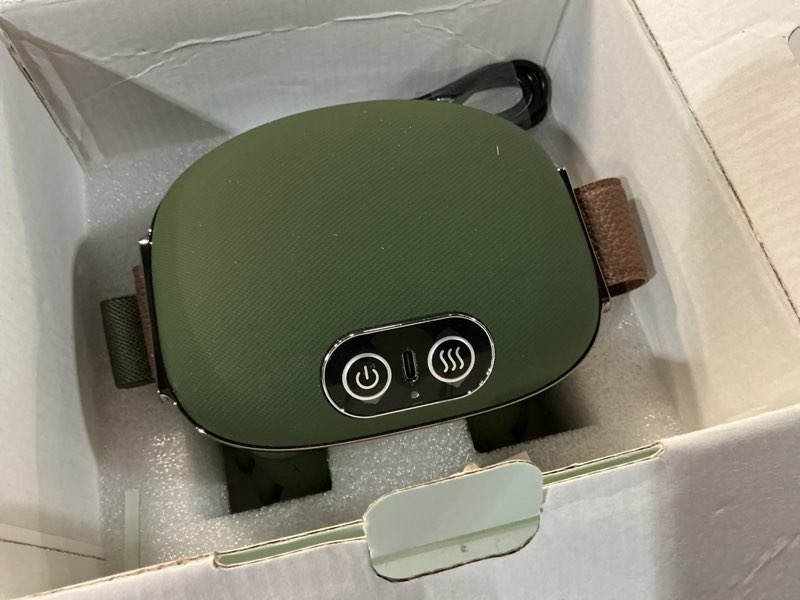 Condition photo showing Good Condition for shoulder and neck massager, bionic heated massager, neck massager with fingers, 4d kneading massage, simulates a real palm massage for comfort, relax muscle tension (green)