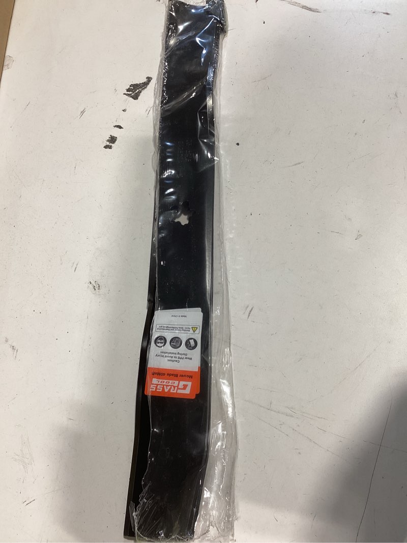 Condition photo showing Good Condition for grasscool lt2000 lt1000 mulching blades for craftsman 42 inch mower replace 422719 134149 with 5-star mounting pattern ys4500 42''deck riding lawn tractor 532134149 138971
