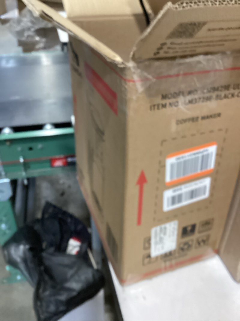 Condition photo showing As Is for COWSAR Single Serve Coffee Maker, K Cup Coffee Brewer for Capsule and Ground Coffee, Commercial Coffee Machine with 40 Oz Water Tank, 5 Brew Sizes Up To 14 Oz, Ideal for Home/Office, Black