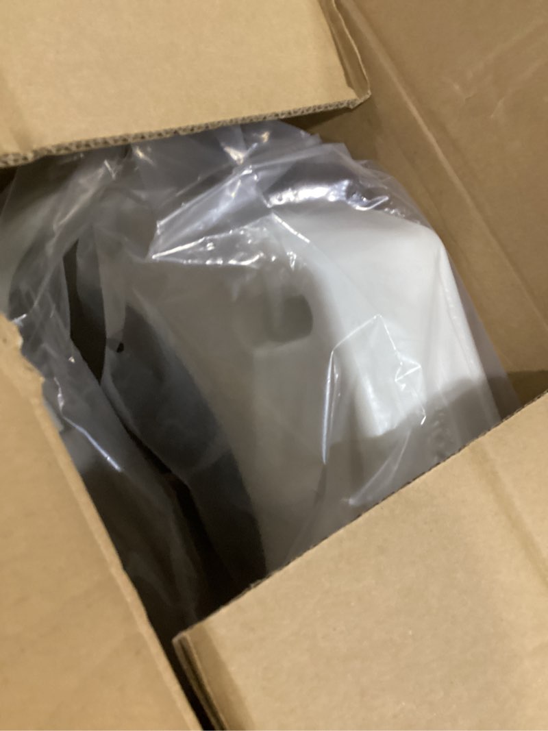 Condition photo showing Good Condition for Carex 3.5 Inch Raised Toilet Seat with Arms, Elongated Toilet Seat Riser, Up to 250 lbs Capacity, Elevating & Raising Seat for Elderly & Handicap, Universal, Slip-Resistant with Padded Handles, White