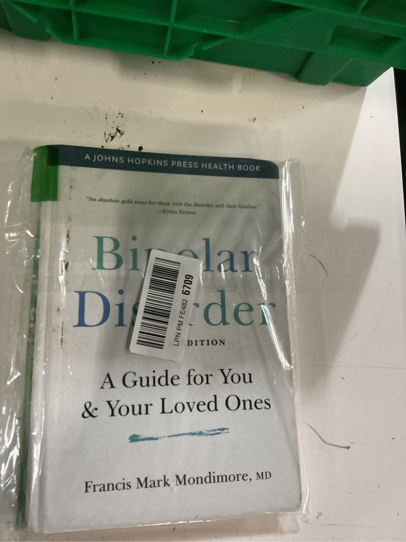 Condition photo showing New/Like New for bipolar disorder: a guide for you and your loved ones (a johns hopkins press health book)