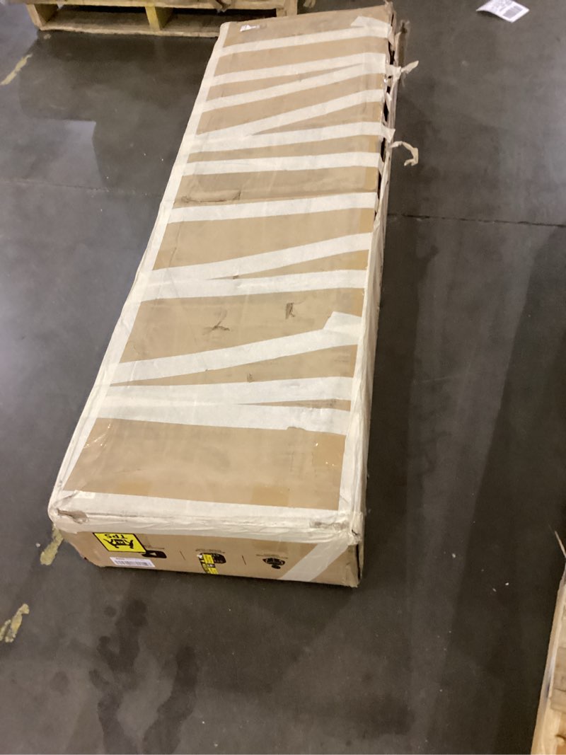 colamy fluted sideboard cabinet with storage – solid wood buffet for dining room, credenza console w