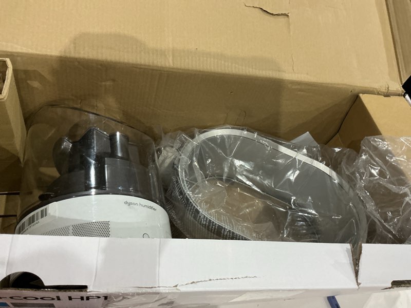 Condition photo showing As Is for dyson purifier hot+cool hp1