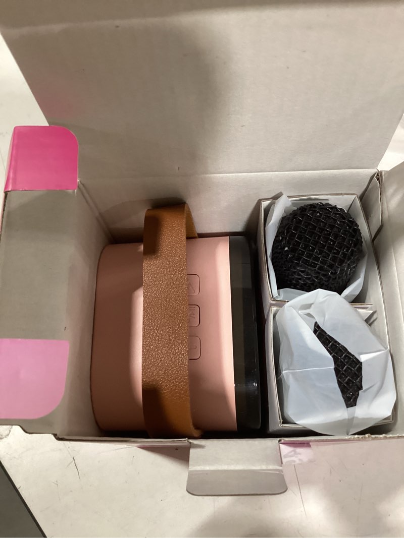 Condition photo showing Good Condition for Mini Karaoke Machine for Kids, 2026 TOP Toys Birthday Valentine's Day Gifts Ideas for Girls Ages 4, 5, 6, 7, 8, 9, 10, 12+ Years Old, Portable MP3 Player with 2 Wireless Mics for Family Home Party Purple