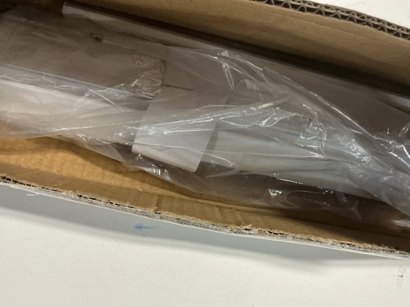 Condition photo showing New/Like New for No Tools No Drill Cordless Mini Blinds 26" Wx 48" H, 1" L-Shaped Blades, Horizontal Vinyl Blinds for Indoor Windows, White 26x48in