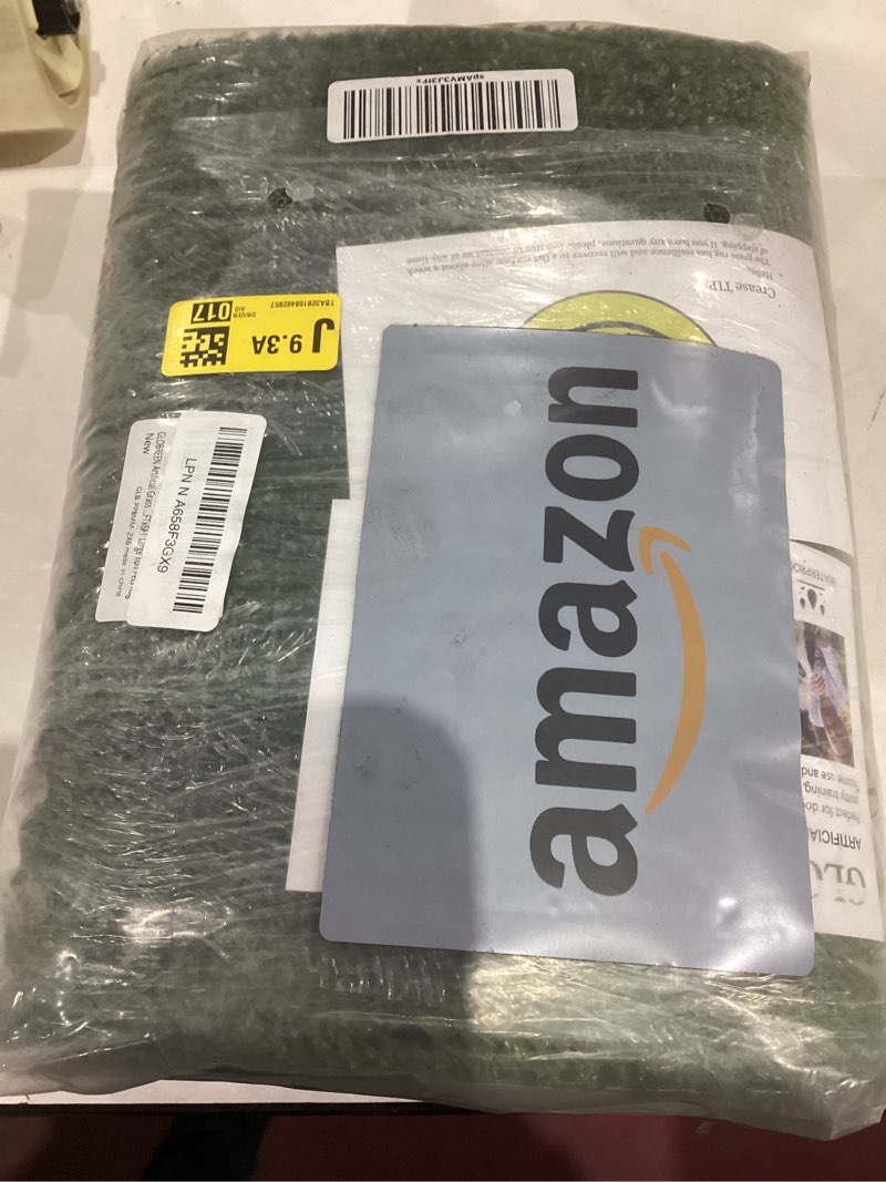 Condition photo showing Good Condition for GLOBREEN Grass Pad for Dog Large Size - 2FTx6FT, Dog Potty Training Turf, Indoor Outdoor Pets Pee Fake Grass for Balcony Patio Yard 0.31" Low Pile/Green 01 2FTX6FT