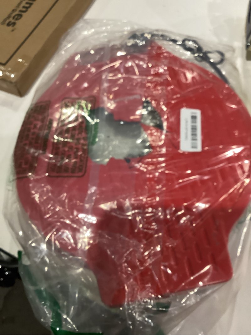 Condition photo showing As Is for Betty Crocker Countertop Pizza Maker, 1440-Watt Pizza Maker Machine for Home, BC-2958CR Red Full Size