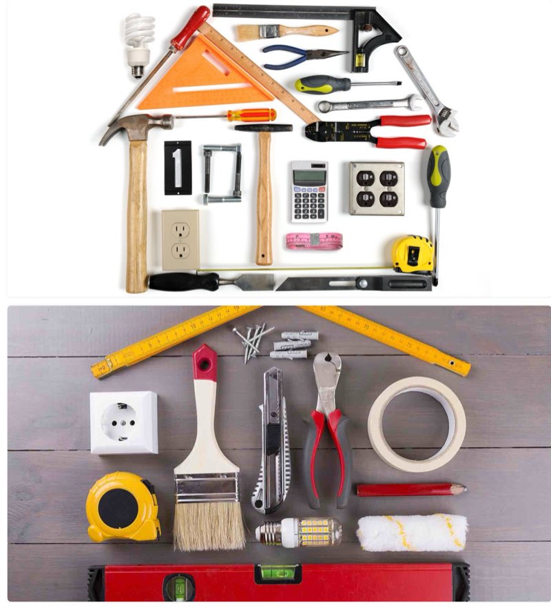 Assorted Home Improvement Lot (Small Tools, Screw, Home Accessories, etc.)