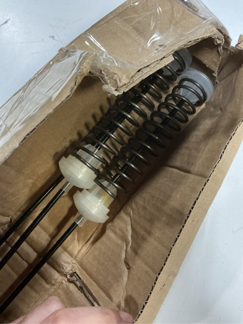 Condition photo showing As Is for ?upgraded?bluestars w10780045 washer suspension rod replacement kit | for kenmore whirlpool washers ntw4516fw wtw4816fw2 rtw4516fw2 ntw4516fw2 ntw4605ew0 - replaces ap5971396 w10537442-4 pcs