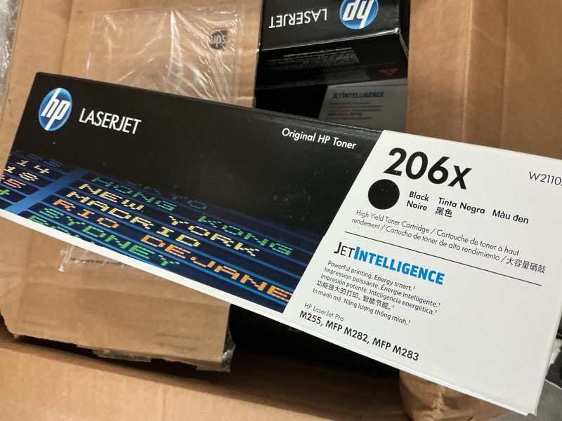 Condition photo showing New/Like New for hp - 206x high-yield toner cartridge - black