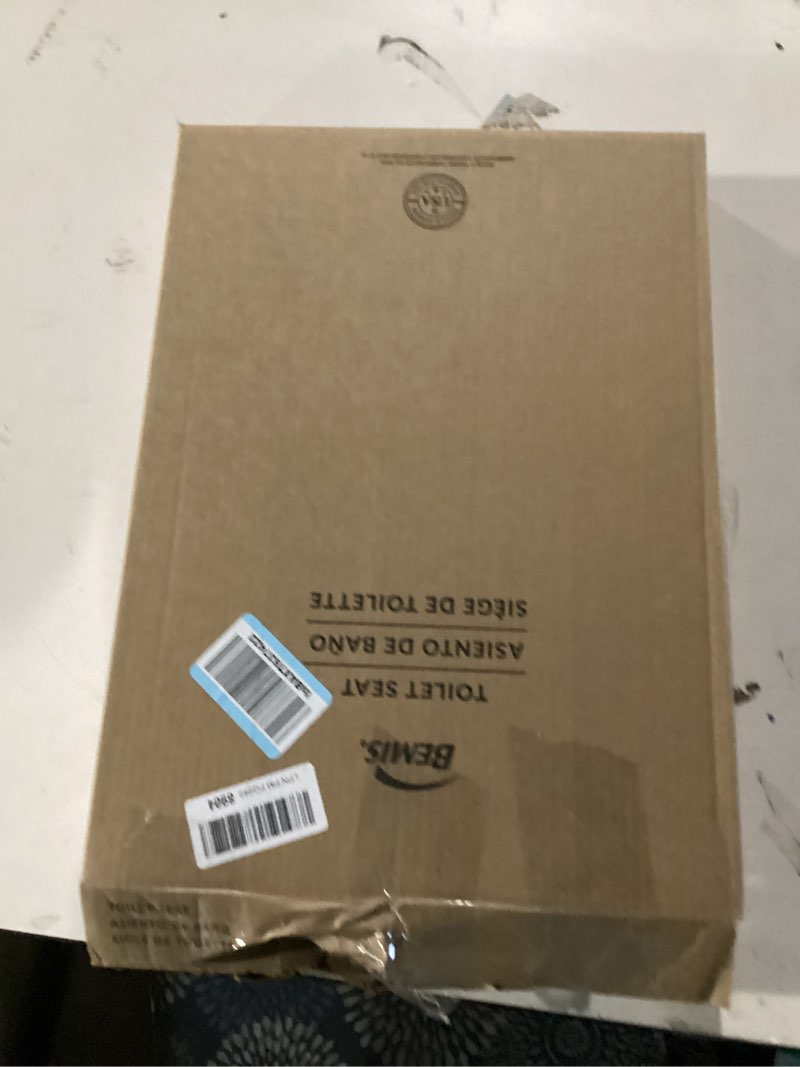 Condition photo showing Good Condition for Bemis 1500EC Durable Wood Toilet Seat with Easy Clean Hinges, Made in USA, Elongated, White 1 Seat Elongated