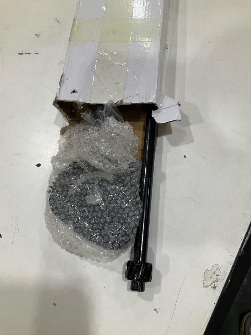 Condition photo showing As Is for 738-0919 steering shaft with bushing & 617-04094 steering gear kit for mtd/troy-bilt/craftsman lawn mower - contain 948-0389 731-1309 941-0656a 741-0656a 738-0919a 738-0919b