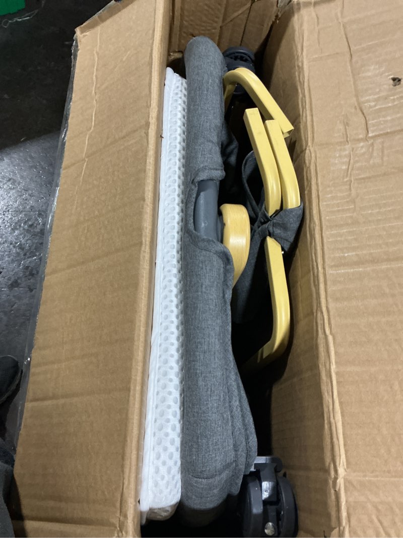 Condition photo showing As Is for ANGELBLISS Baby Bassinet, Bedside Sleeper, Easy Folding Bedside Crib with Breathable & Washable Mattress Baby Bed, 6-Level Adjustable Portable Bassinets for Safe Co-Sleeping for Newborn Infant