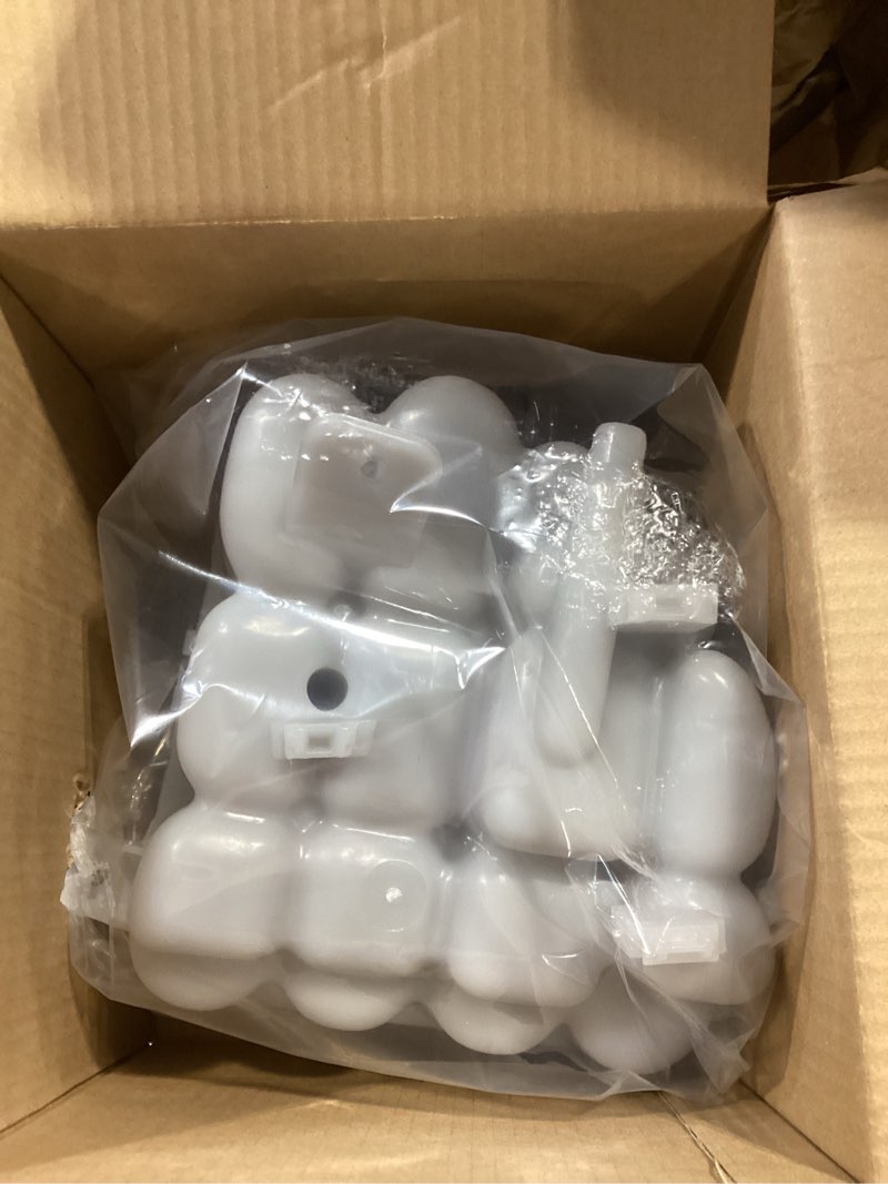 Condition photo showing Good Condition for coolant overflow reservoir tank compatible with porsche 2011-2018 - cayenne, touareg - v8 4.2l 4.8l, v6 3.0l 3.6l - engine expansion bottle with cap & sensor, replace # 7p0121407
