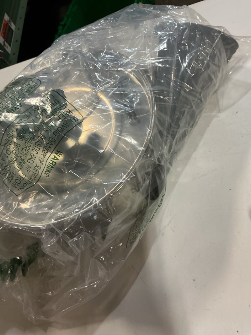 Condition photo showing As Is for Stainless Steel Cat Water Fountain with Silicone Mat & 2 Filters, 108oz/3.2L Automatic Pet Water Dispenser for Cats Dogs, Quiet Indoor Metal Drinking Bowl, Dog Fountains, Waterer Silver+2 Filters 108oz