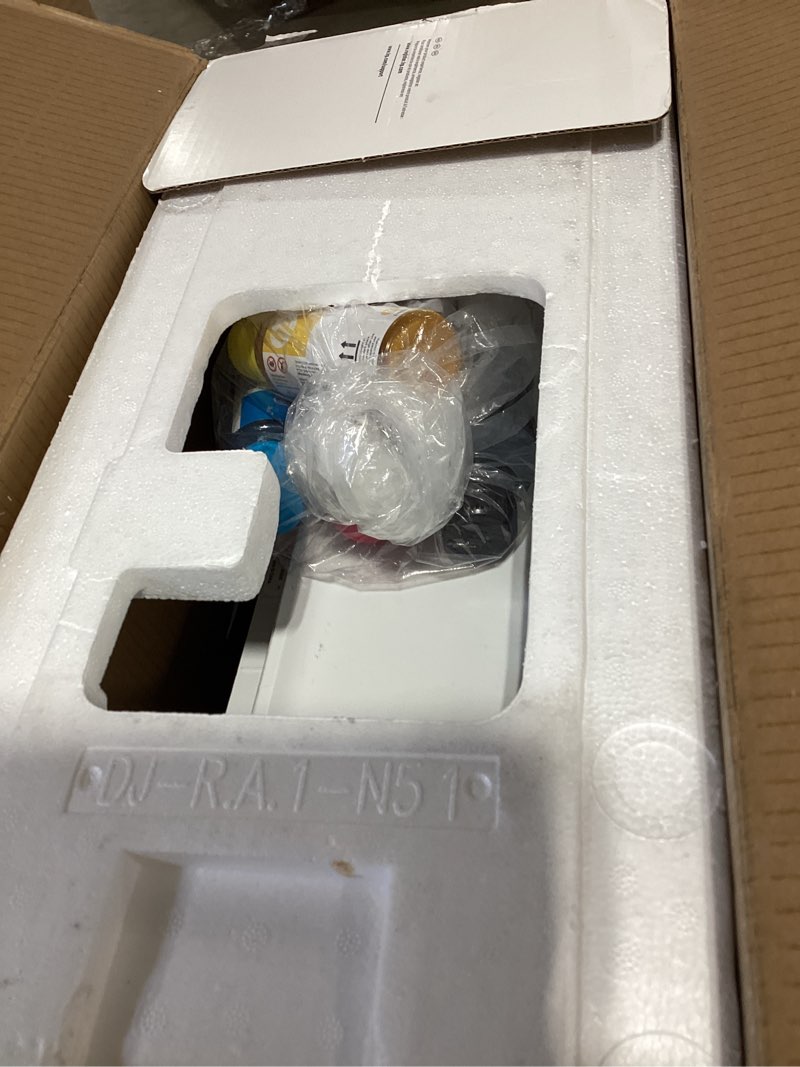 Condition photo showing Good Condition for hp smart tank plus 651 wireless all-in-one printer, ink tank printer-for-home use, 2 years of ink included auto document feeder, mobile print, scan, copy, fax, an ecotank alternative (7xv38a) white with black top