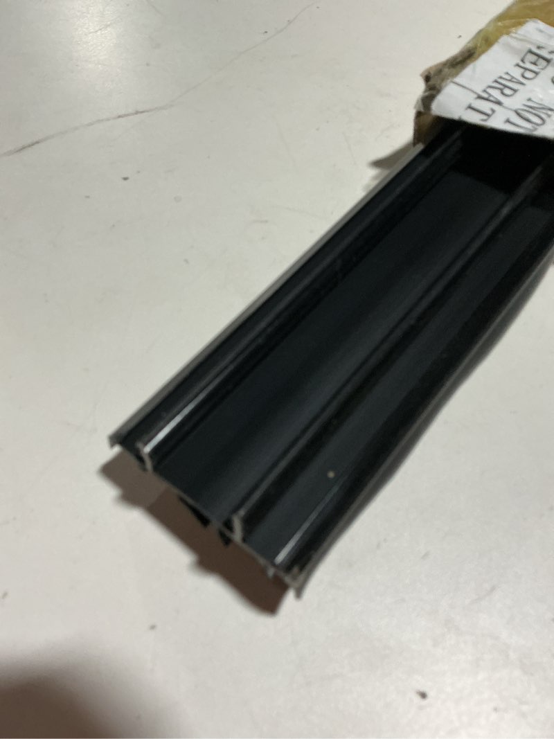 Condition photo showing Good Condition for Replacement Door Bottom with Vinyl Fins 36" Long 1 3/4" Wide Threshold Seal Bottom of Door Weatherstrip Kerf Weather Stripping for 7/8" Between Barbs(1 Pcs,Black) 1 Black