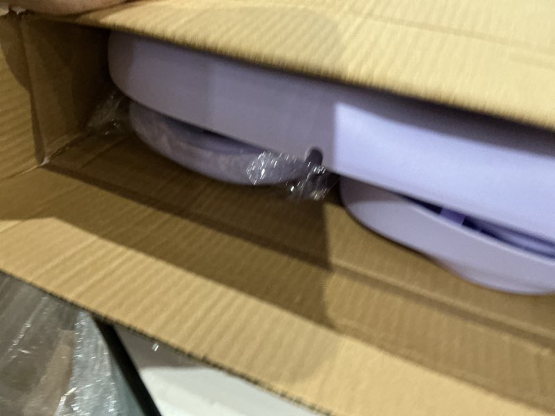 Condition photo showing As Is for in1 pilates board for home foldable, portable pilates reformer machine, pilates equipment, foldable reformer pilates machine for home workout, multifunctional ab exercise board (purple