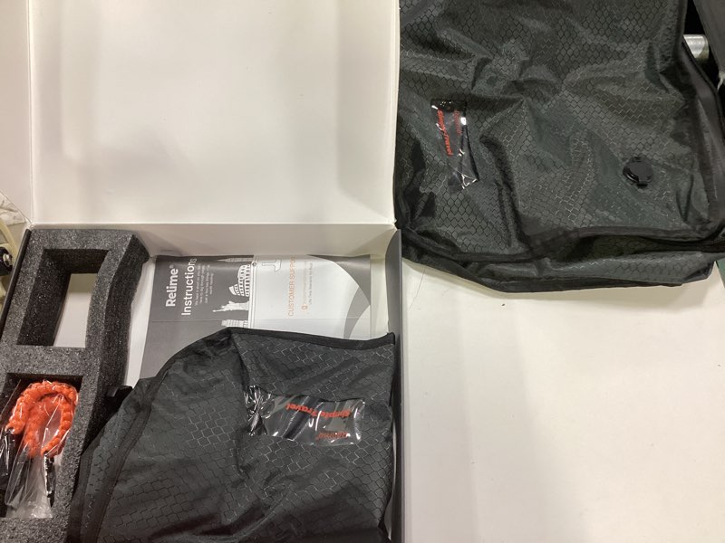 Condition photo showing New/Like New for relime apex series vacuum bags for travel luggage, 180° open, reusable compression bags for travel pack, vacuum seal packing cube for cloth (2medium+pump) 2 gray+pump medium for carry on