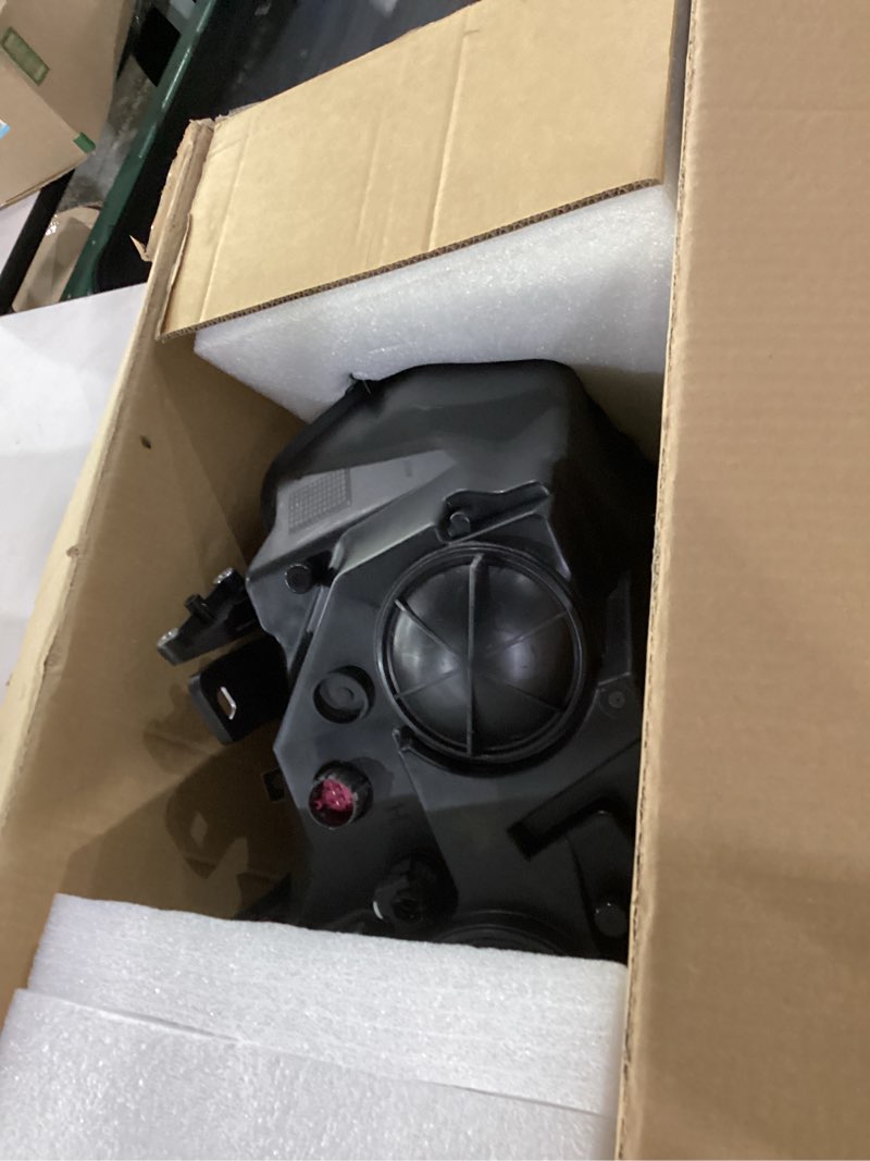 Condition photo showing Good Condition for fione 6 pins headlight w/drl for dodge ram promaster 1500 2500 3500 cargo van 2014-2022 halogen headlamp assembly lh driver 68154589ak ch2502291