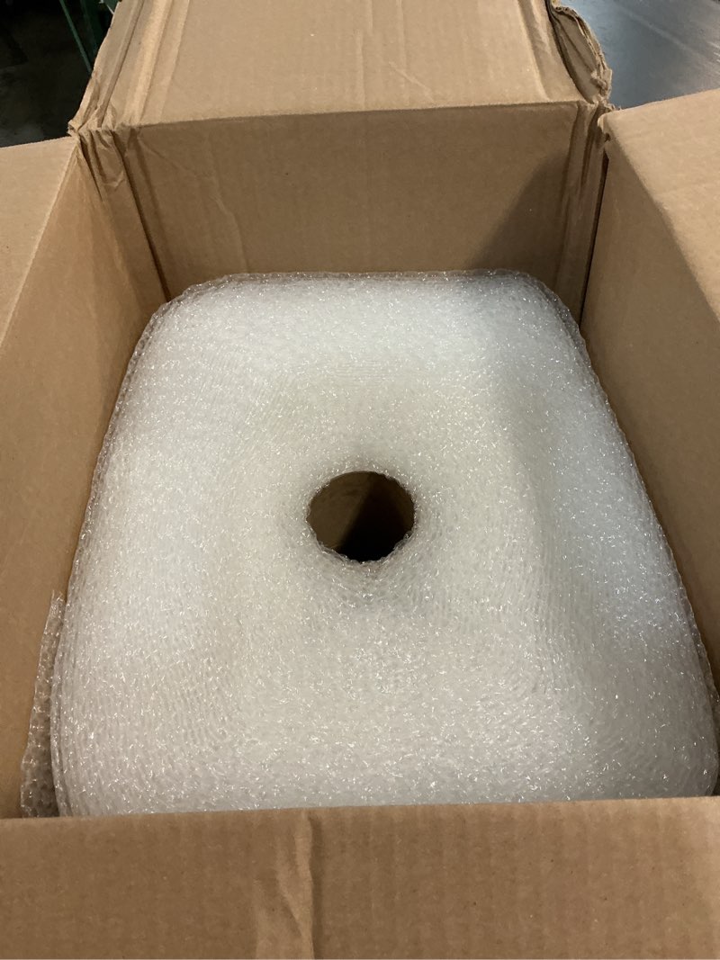 Condition photo showing New/Like New for amazon basics bubble wrap for moving, packing, shipping and storage, perforated protective cushioning for fragile items, 12-inch x 175-ft long roll, small 3/16", clear