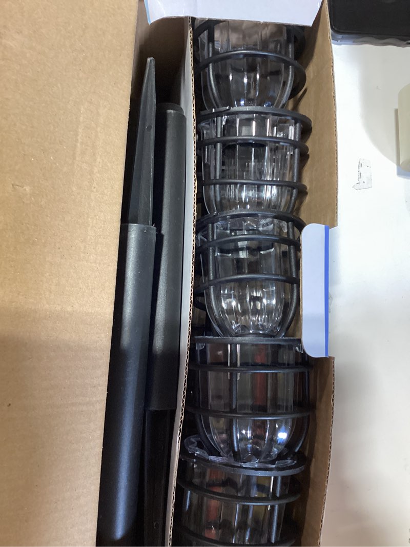 Condition photo showing New/Like New for 10 pack solar pathway lights outdoor- bright solar powered garden light with 3000k warm led, auto on/off waterproof path lights decorative, landscape lighting for yard patio walkway driveway warm light-pk10