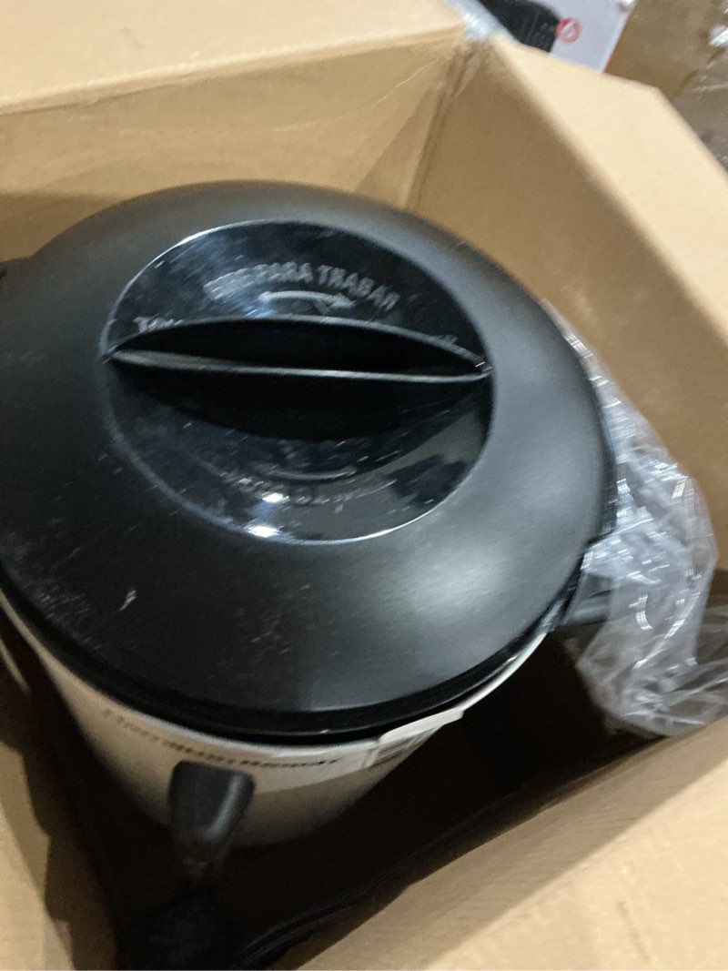 Condition photo showing As Is for hamilton beach 45 cup coffee urn and hot beverage dispenser, silver (40519)