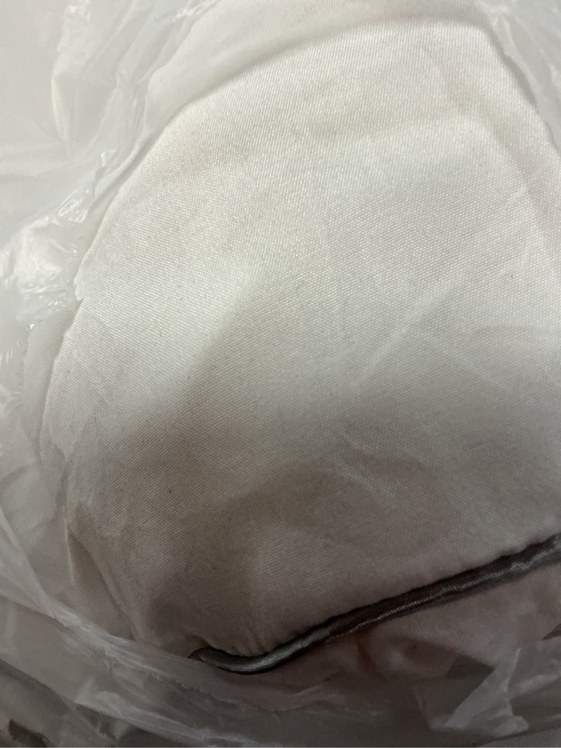 Condition photo showing As Is for decroom 4 inch mattress topper full for back pain relief, breathable memory foam mattress pad, soft & supportive pillow topper, 75x54x4 inch full white