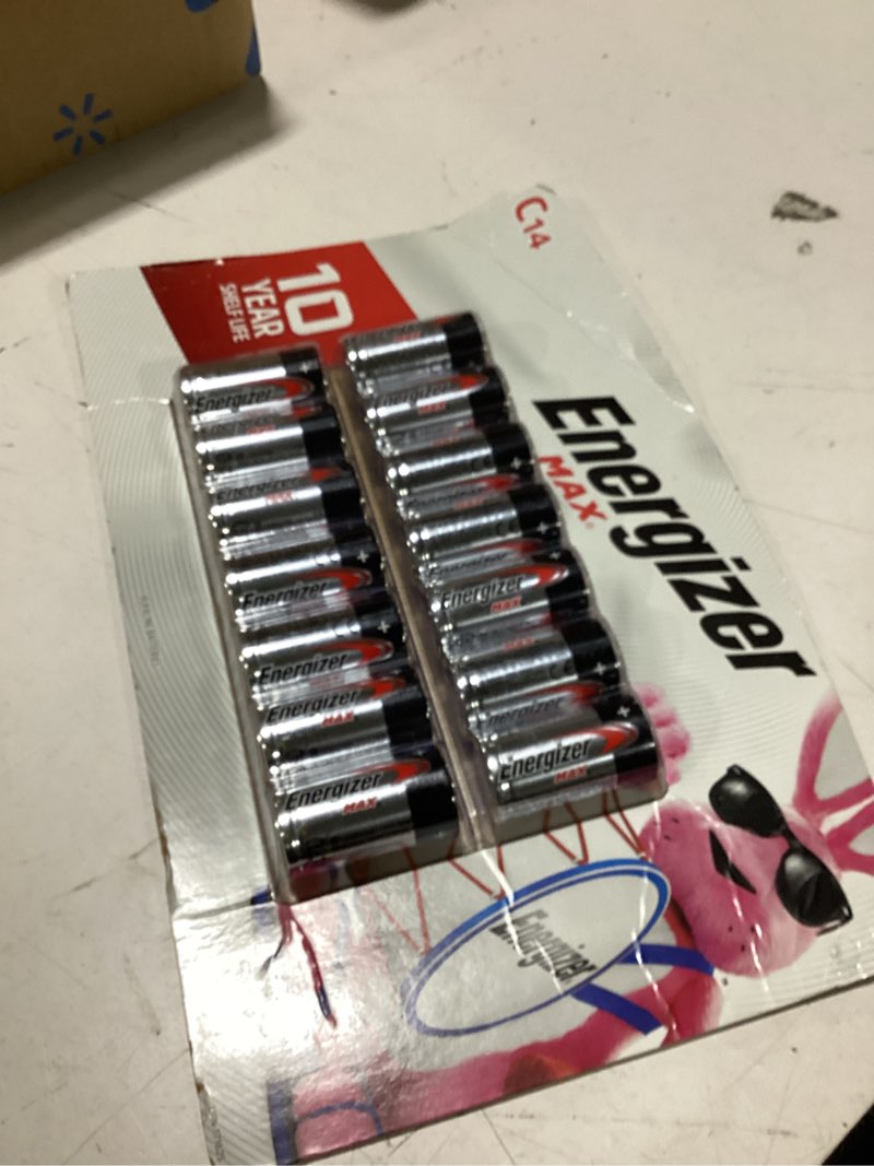 Condition photo showing Good Condition for energizer max c batteries, 14 pk.