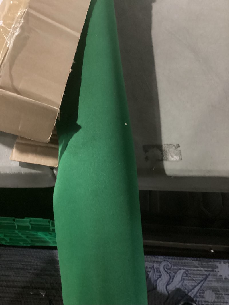 Condition photo showing As Is for buryeah 40 x 40 inch square mahjong mat for table domino rubber anti slip playmat large mahjong table mat board game mat mahjong table cover for playing paigow poker game indoor outdoor (green)