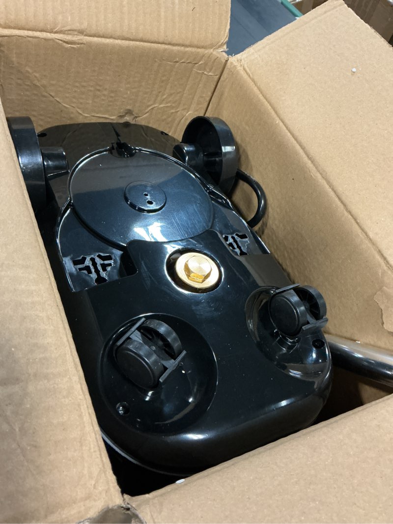 Condition photo showing As Is for HLILBTE Standing Garment Steamer, 2000W Powerful Steamer for Clothes, 2.4L Water Tank for 90 Mins Co