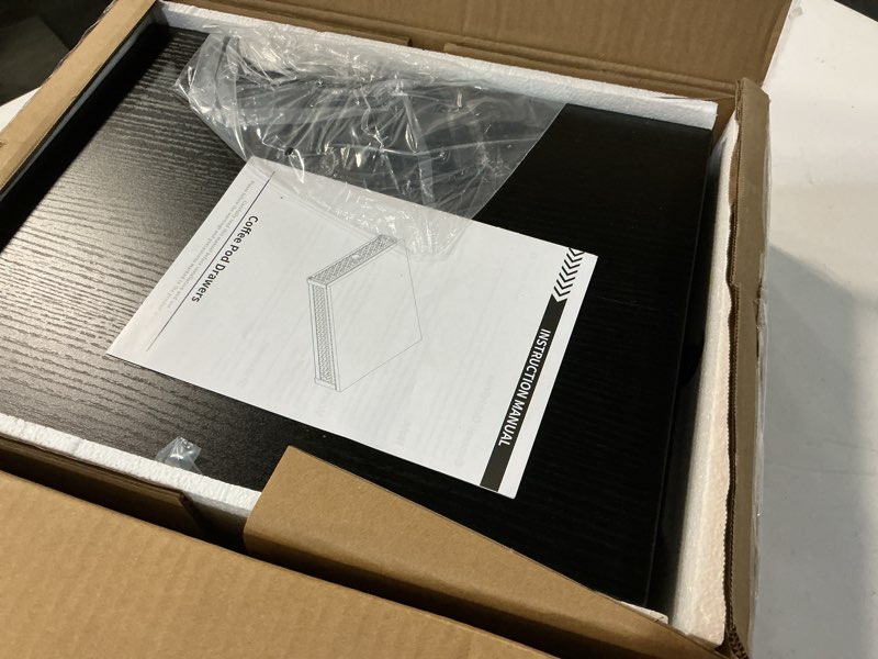 Condition photo showing Good Condition for coffee pod holder counter coffee vertuo capsules storage organizer with sliding drawer compatible for 35 k-cup pods no assembly needed black black k cup holder