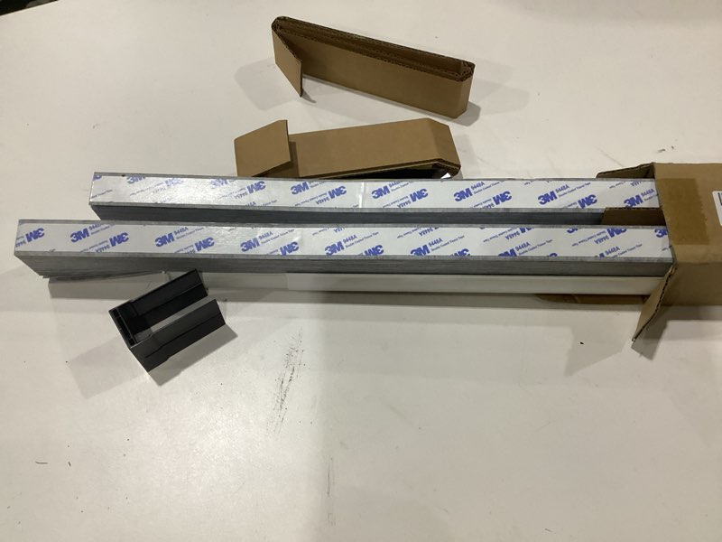 Condition photo showing Good Condition for milin cordless pleated window shades no drill adjustable bottom, temporary fabric pleated blinds for indoor windows with tools cut size stick on blinds home office (blackout white, 30"w x 63"h),2 pack