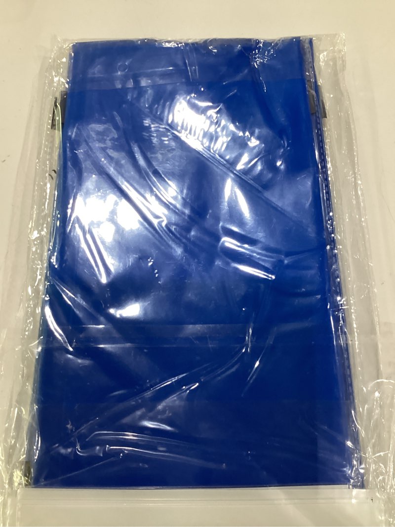Condition photo showing New/Like New for tujol royal blue 6 pack plastic table cloth 54" x 108", disposable tablecloths rectangle table cover, plastic tablecloths for parties royal blue rectangle